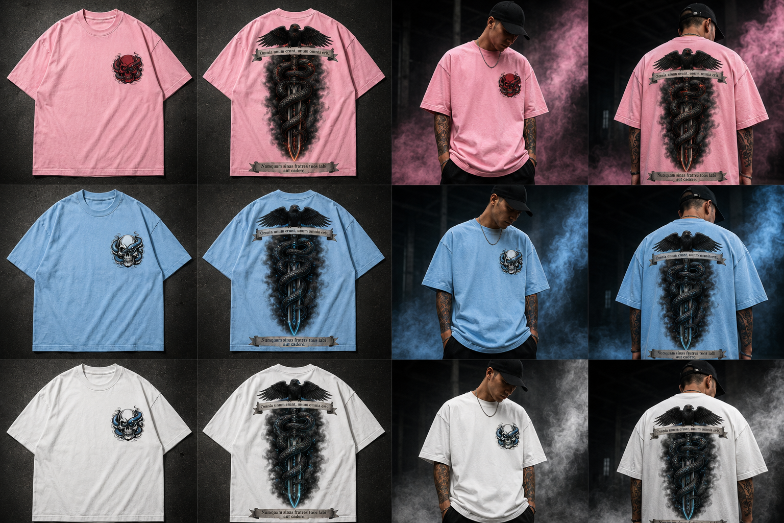 All Will Be One Colorways Mockup