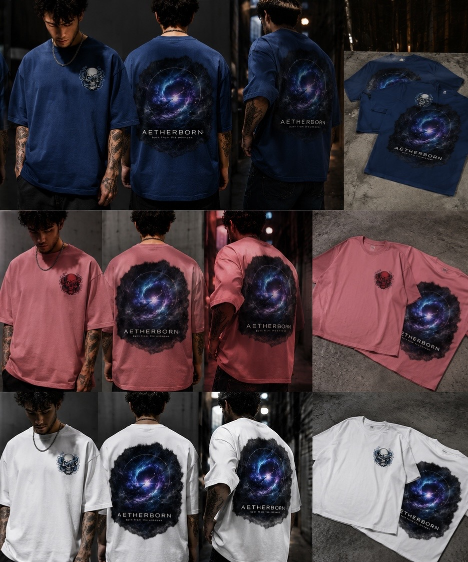 Galactic Void Colorways Mockup