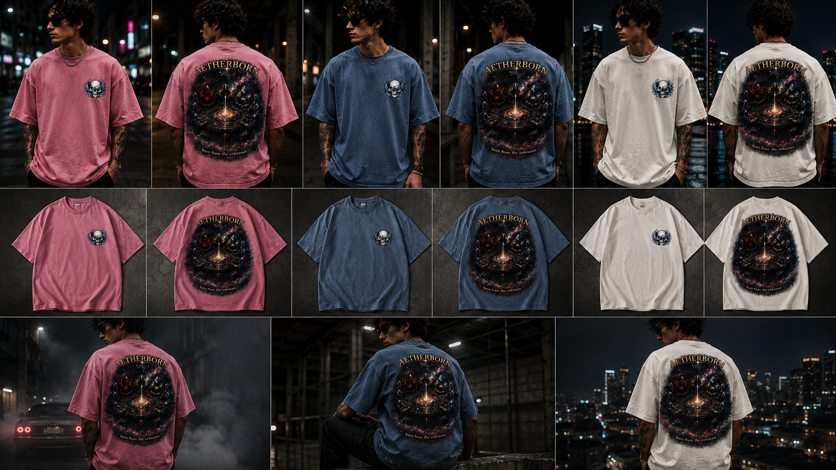 Aetherborn Knights Colorways Mockup